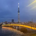 Calum Asakusa Imado Tokyoカルム浅草今戸ツインルーム新築民泊東京浅草隅田川今戸神社近くスカイツリー見えるコンビニコインランドリー近くある浅草駅まで徒歩圏内アクセス便利成田空港羽田空港銀座渋谷東京駅直通