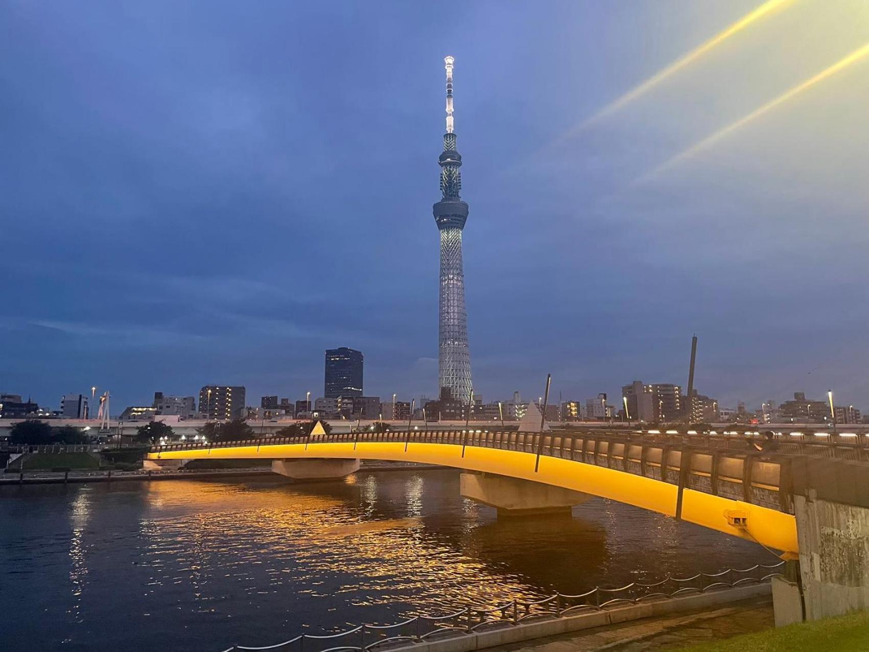 Calum Asakusa Imado Tokyoカルム浅草今戸ツインルーム新築民泊東京浅草隅田川今戸神社近くスカイツリー見えるコンビニコインランドリー近くある浅草駅まで徒歩圏内アクセス便利成田空港羽田空港銀座渋谷東京駅直通 Appartement